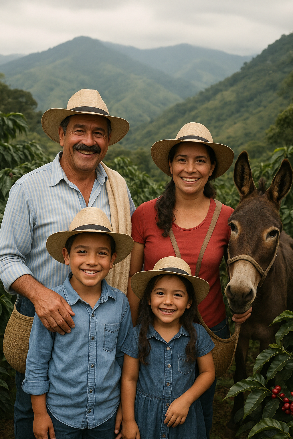Familia Petersen - Hacienda La Esmeralda